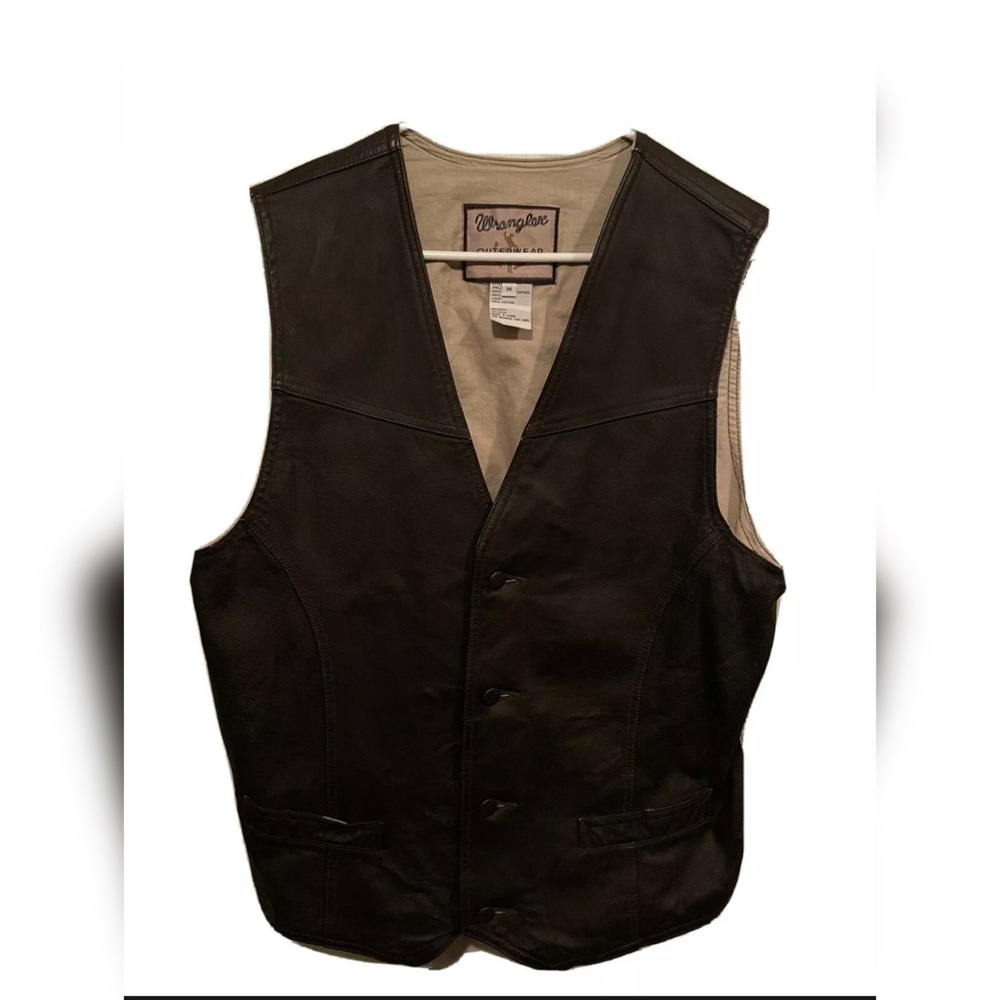 Wrangler Leather Outwear Authentic Western Gear